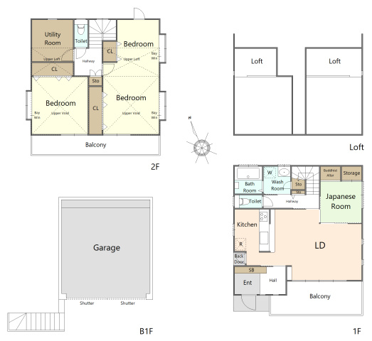 【間取り】の画像