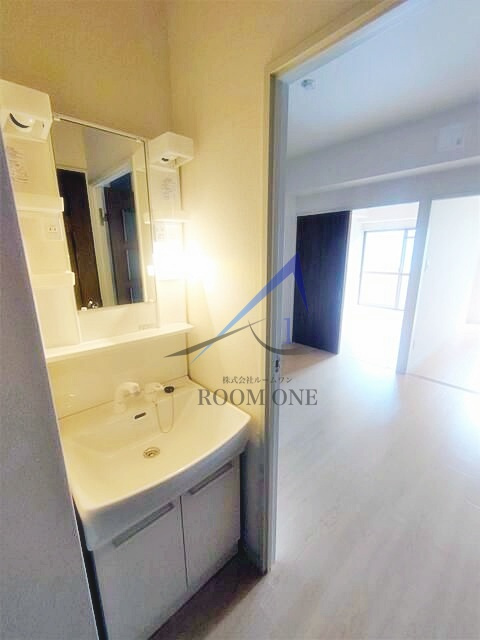 パークサイド・ヴィラの洗面所|洗面台です。