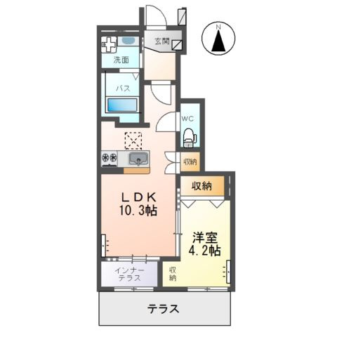 ライブコア佐野の間取り