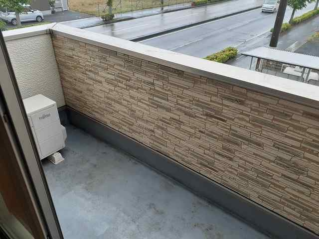 リバーパークのバルコニー