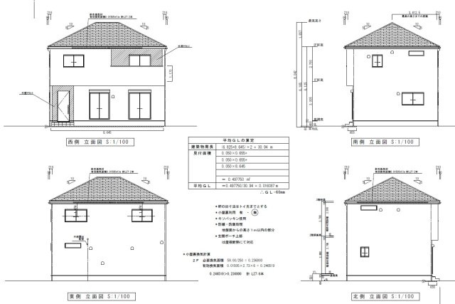 高松市三条町新築戸建の完成予想図