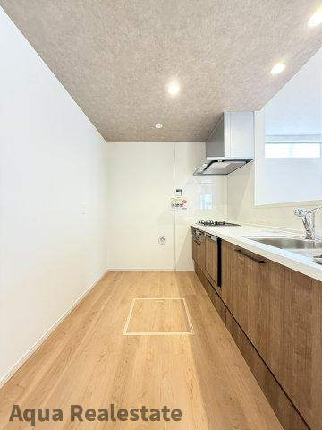 高松市三条町新築戸建のキッチン|キッチンでお料理をお楽しみください