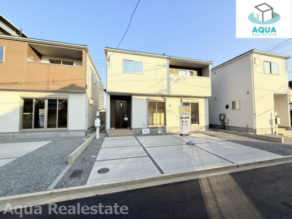 高松市三条町新築戸建の前面道路含む現地写真|前面道路含む現地写真です