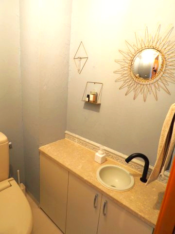 マイキャッスル湘南サン・ヴェローナ壱番館　5階のトイレ|手洗い付トイレ