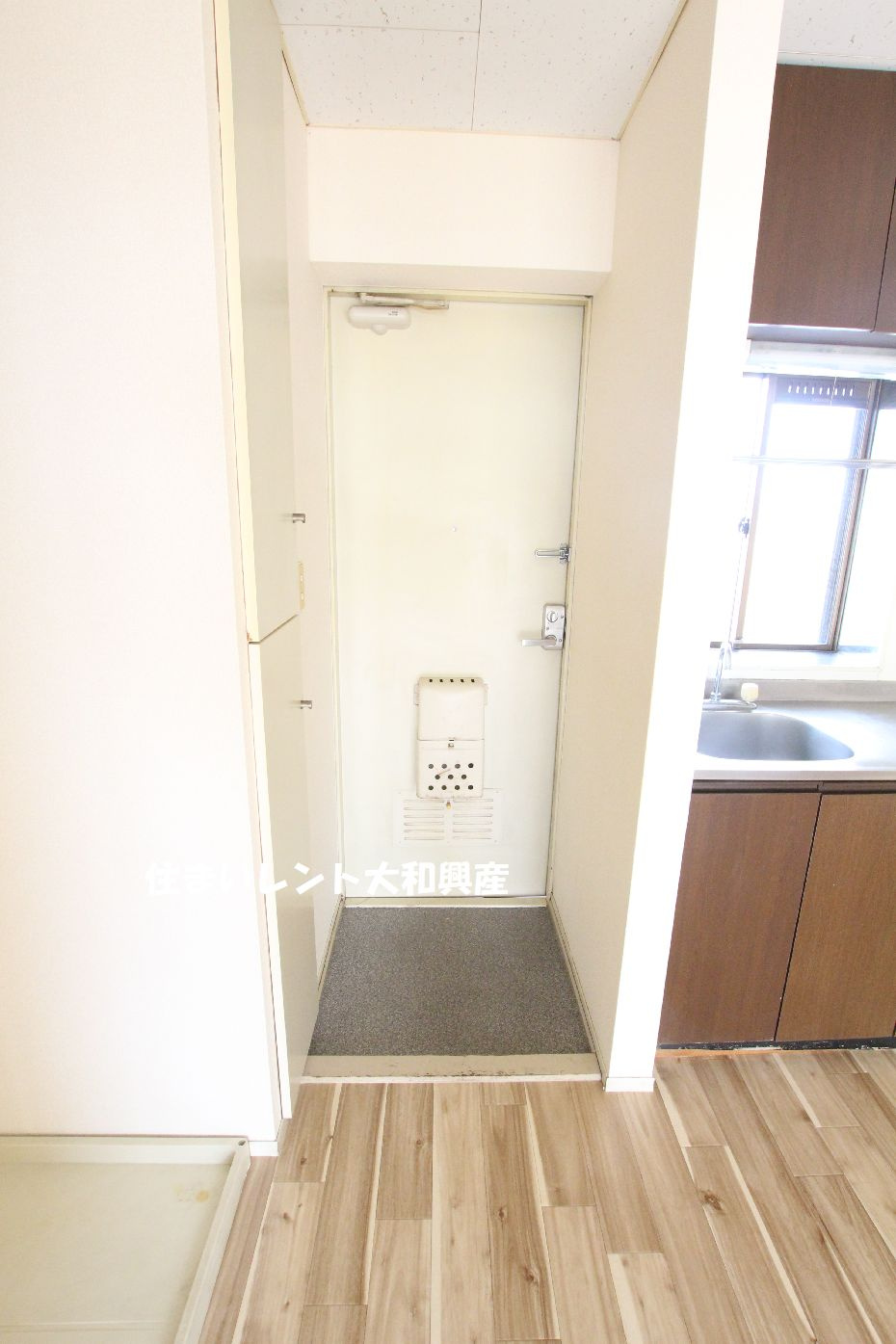 クレインSKの玄関