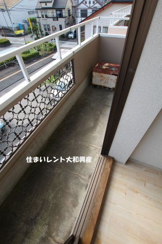 クレインSKのバルコニー