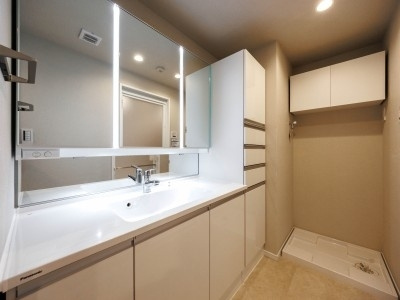 ミリアレジデンス乃木坂の洗面所