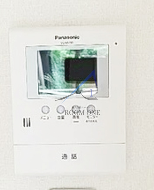 ブランメゾンのセキュリティ|モニター付きインターホンです。