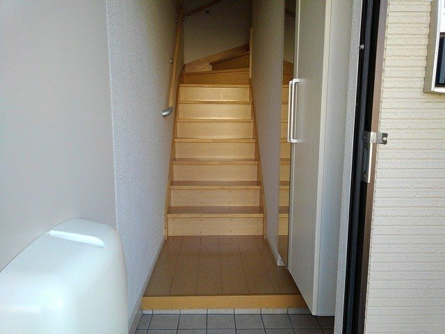 アプローズＢの玄関