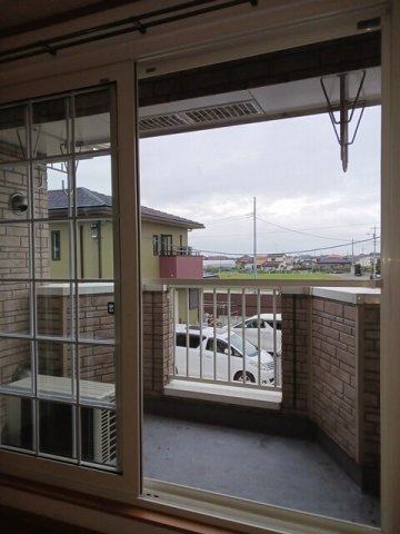 サニーフォレストのバルコニー