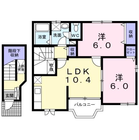サニーフォレストの間取り