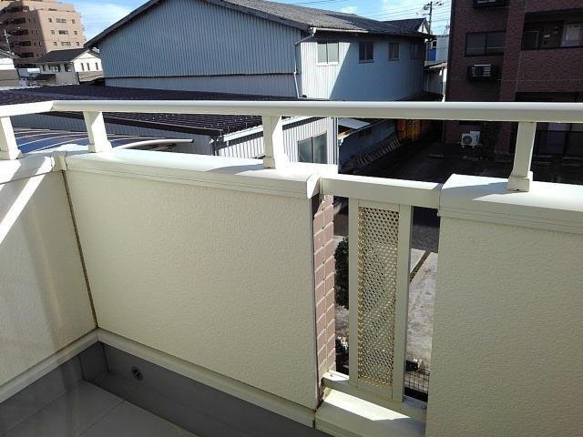 ラブリームーンのバルコニー