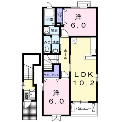 グランド・エースの間取り