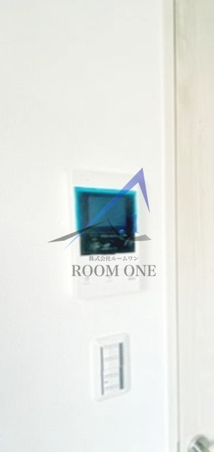 パレス・フォンテーヌのセキュリティ|モニター付きインターホンです。