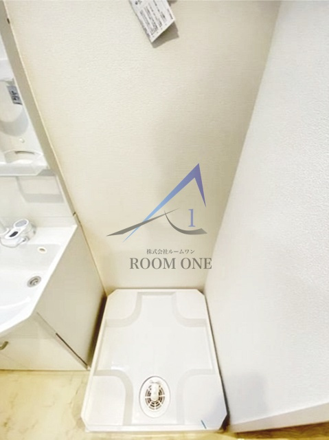 パレス・フォンテーヌの設備|洗濯機置き場です。