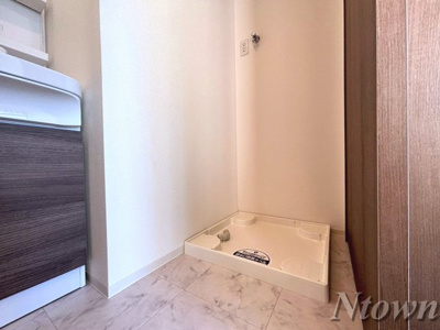 【設備】 | S-RESIDENCE庄内通駅前curere(クラーレ) | 洗濯機置き場です