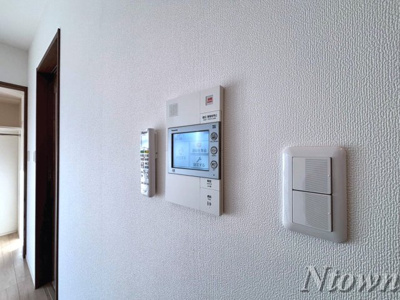 【セキュリティ】 | S-RESIDENCE庄内通駅前curere(クラーレ) | モニター付きインターホンです