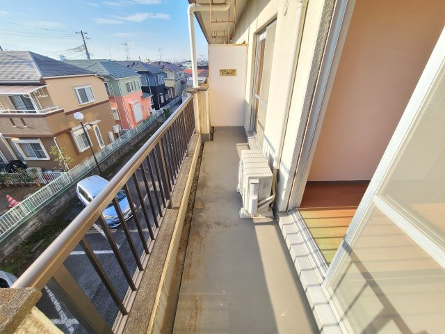 ゴールドマンション小熊ＰＡＲＴ１のバルコニー|★洗濯物がよく乾く、日当たり＆風通し良好のバルコニー★