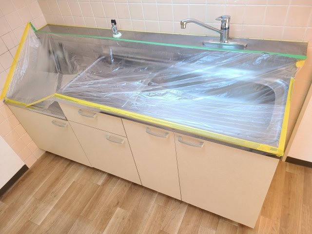 ゴールドマンション小熊ＰＡＲＴ１のキッチン|★２口ガスコンロ設置可・プロパンガス仕様★