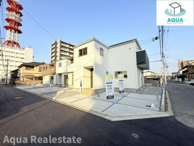 高松市三条町新築戸建の外観|落ち着いた雰囲気の外観です