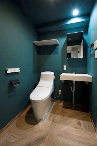 レジディア六本木檜町公園のトイレ