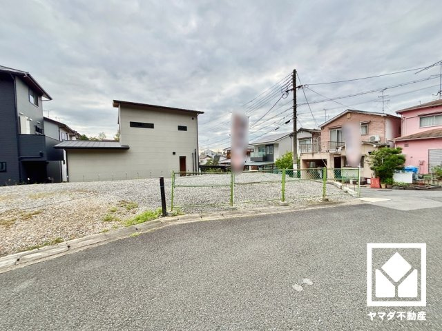 伏見区日野奥出の前面道路含む現地写真