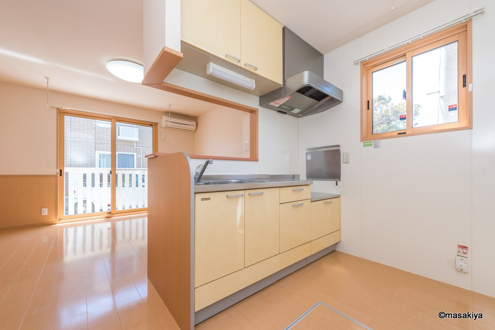 プライムコートＢのキッチン|カウンターキッチン