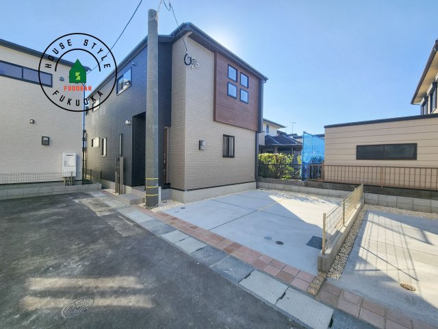 福岡市西区横浜1丁目第1-6棟（5号棟）の外観|デザイン性のある外観です。