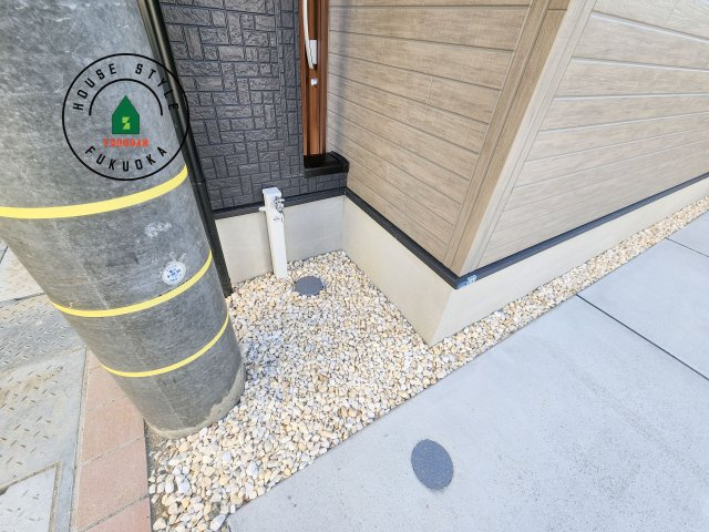 福岡市西区横浜1丁目第1-6棟（5号棟）の庭|お庭で自由な時間を過ごせます。