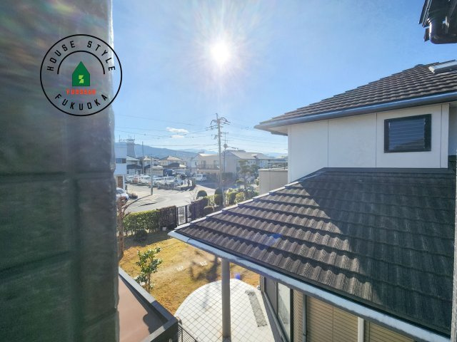 福岡市西区横浜1丁目第1-6棟（5号棟）の展望|窓から緑が見える物件も魅力的です。