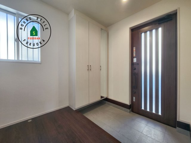 福岡市西区横浜1丁目第1-6棟（5号棟）の防犯設備|二重ロックでしっかり防犯対策ができます。