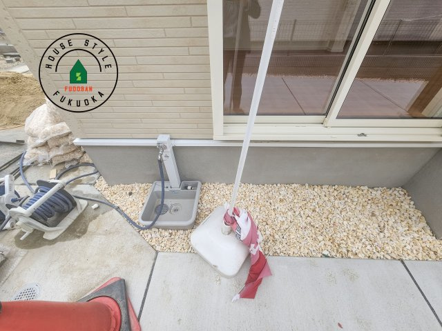 福岡市西区横浜1丁目第1-6棟（3号棟）の庭|お庭で自由な時間を過ごせます。