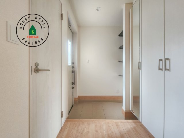 福岡市西区横浜1丁目第1-6棟（3号棟）の防犯設備|二重ロックでしっかり防犯対策ができます。