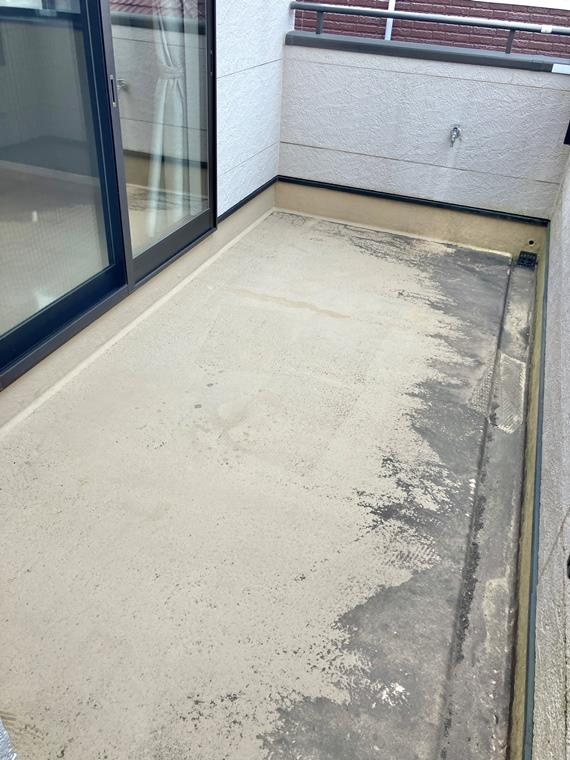 松戸新田戸建のバルコニー