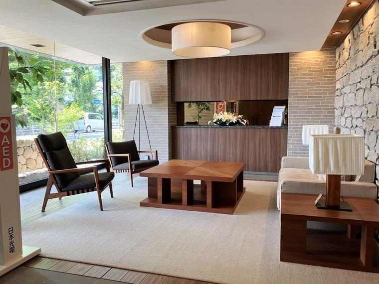 オハナ萩山のロビー