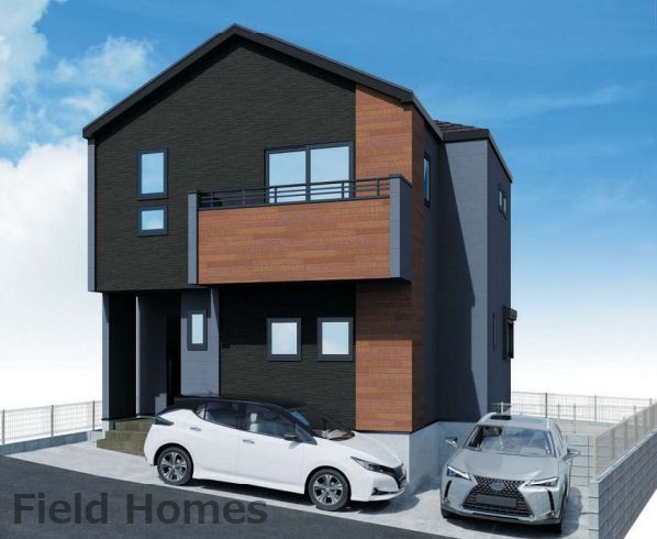 藤沢市天神町3丁目新築戸建て　2期1号棟の外観|外観イメージ「藤沢市天神町新築戸建て　１号棟」