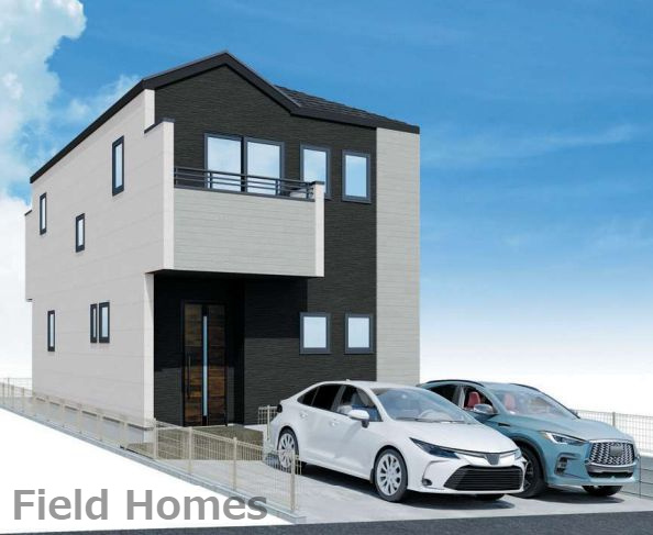 藤沢市天神町3丁目新築戸建て　2期2号棟の外観|外観イメージ「藤沢市天神町新築戸建て　2号棟」