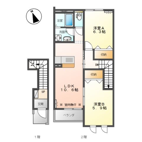 なでしこの間取り