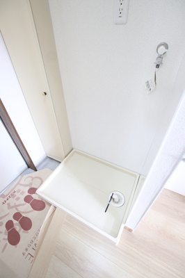 ★洗濯機は室内にございます★