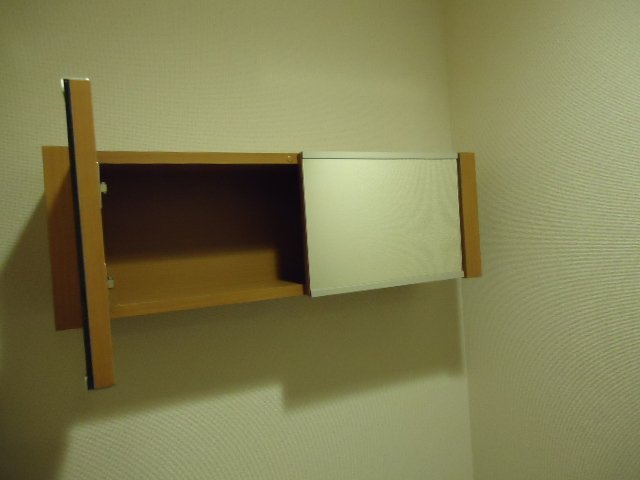 ジェム　フォレストⅡの収納|ミラー付トイレ収納