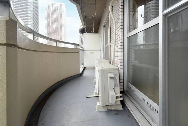 ビレッジハウス芝浦タワー1号棟のバルコニー|ビレッジハウスの同一物件・同一タイプの間取りの写真です