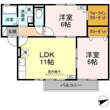 ウィルタイヤン黒田　B棟