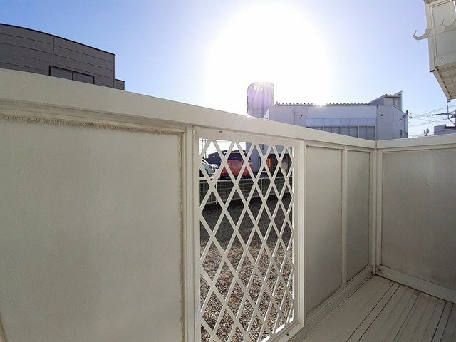 グリーンハイムのバルコニー|落ち着いた時間を過ごせるバルコニーです