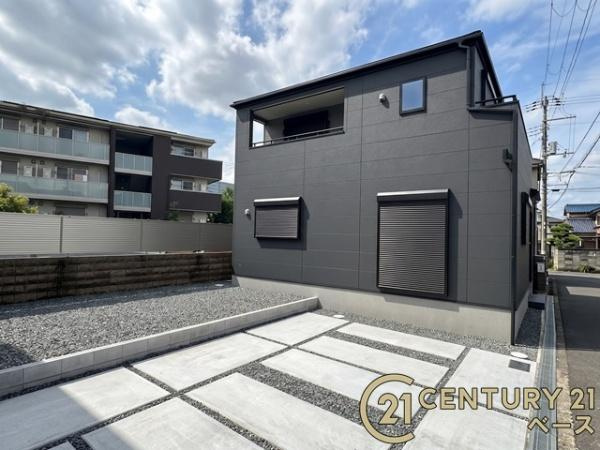 リーブルガーデン下田西 ／新築一戸建の庭|■現地撮影写真■広くて開放的なお庭でゆったりプライベートな時間を満喫！