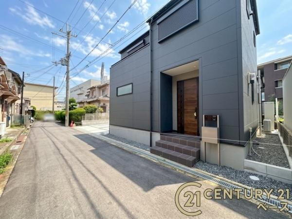 リーブルガーデン下田西 ／新築一戸建の前面道路含む現地写真