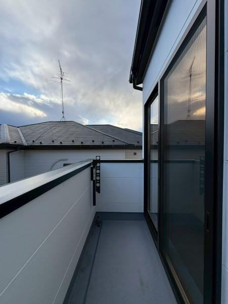 横浜市戸塚区舞岡町の新築一戸建のバルコニー