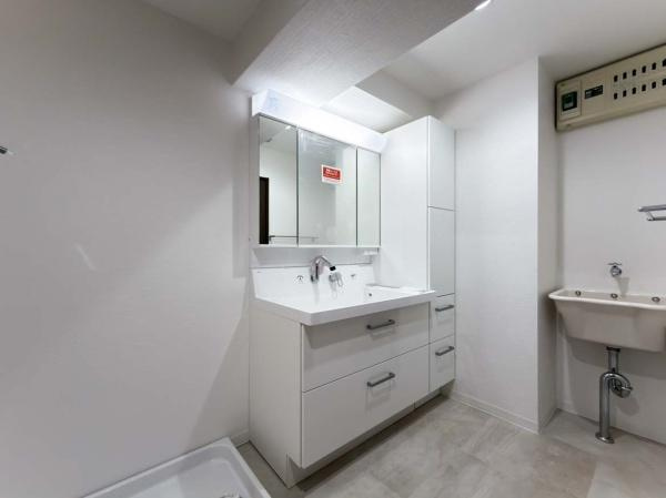 ヒルトップ横濱根岸セントラルコートの独立洗面台