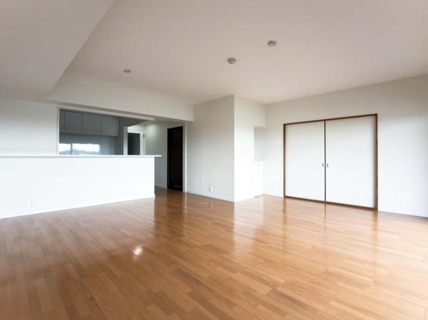 ヒルトップ横濱根岸セントラルコートの居間・リビング