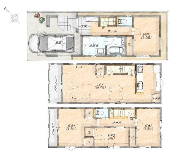 横浜市南区共進町２丁目の新築一戸建