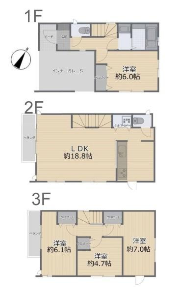 横浜市都筑区佐江戸町の中古一戸建